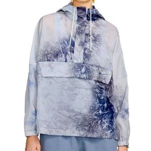 Nike Sportswear Woven Wave Dye Pullover Jacket windbreaker